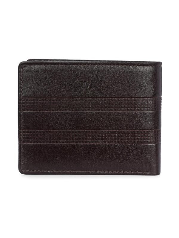 Brown leather wallet