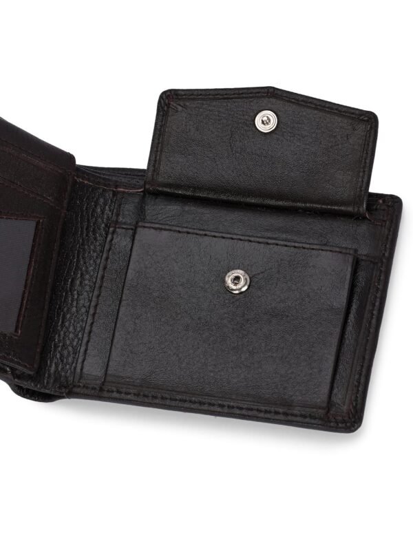 Brown leather wallet